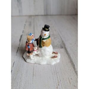 Lemax Carole town AS IS our snowman Village accessory Xmas